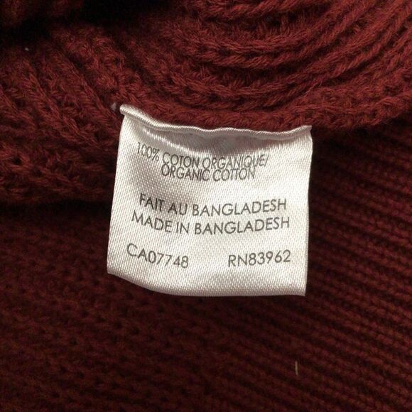 SOUL of London 2XL 100% organic cotton knit sweater men Gorpcore Normcore - Picture 7 of 12